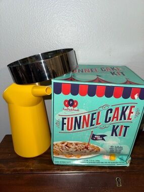 Fun Pack Foods Funnel Cake Kit Pitcher Ring Extra Never Used